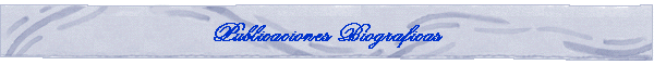 Publicaciones Biograficas