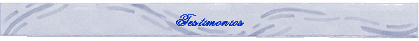 Testimonios