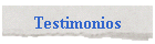 Testimonios